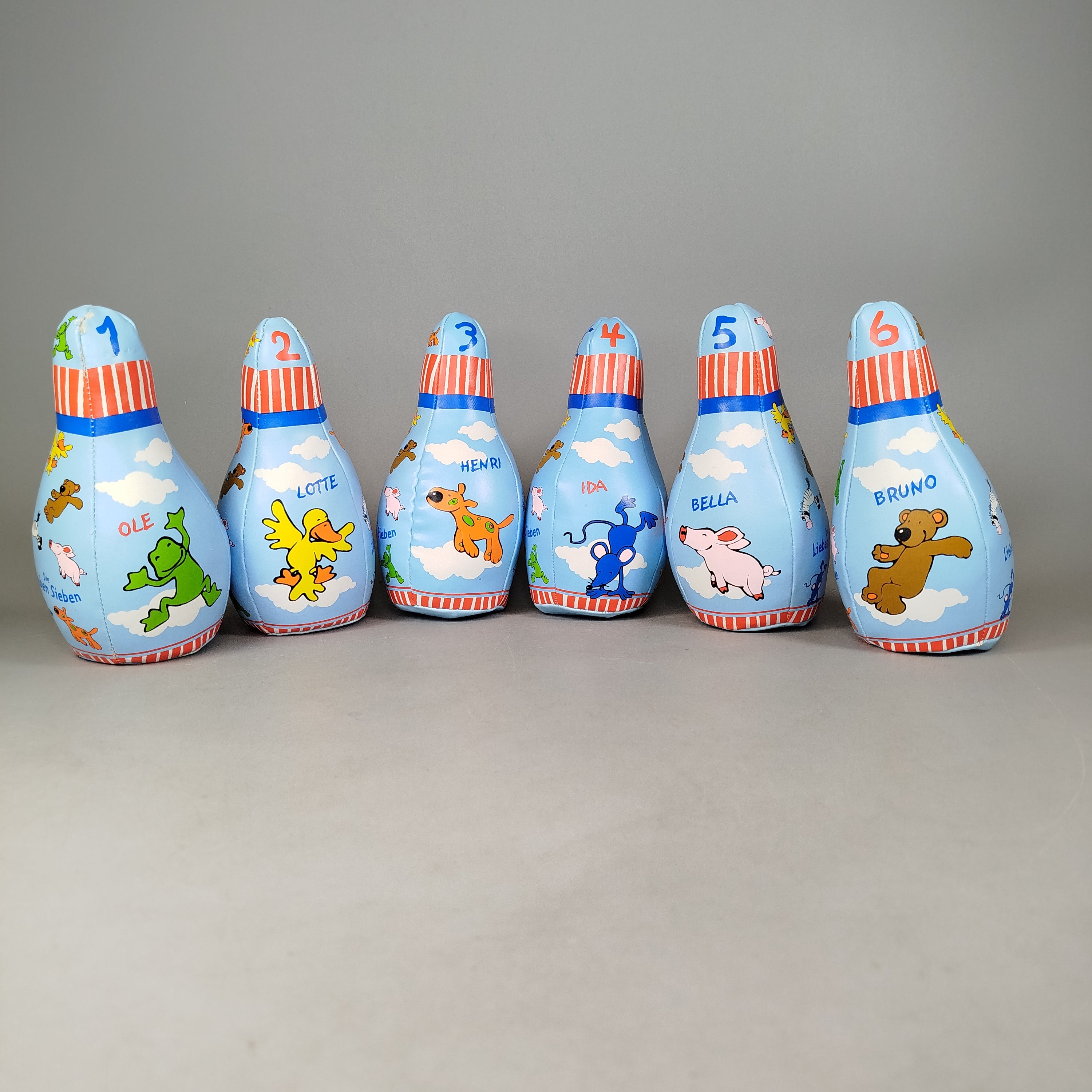 Die Lieben Sieben 🎳 Soft Bowling-Set, gebraucht, ab 3 4 5 Jahre | ✅ geprüft 