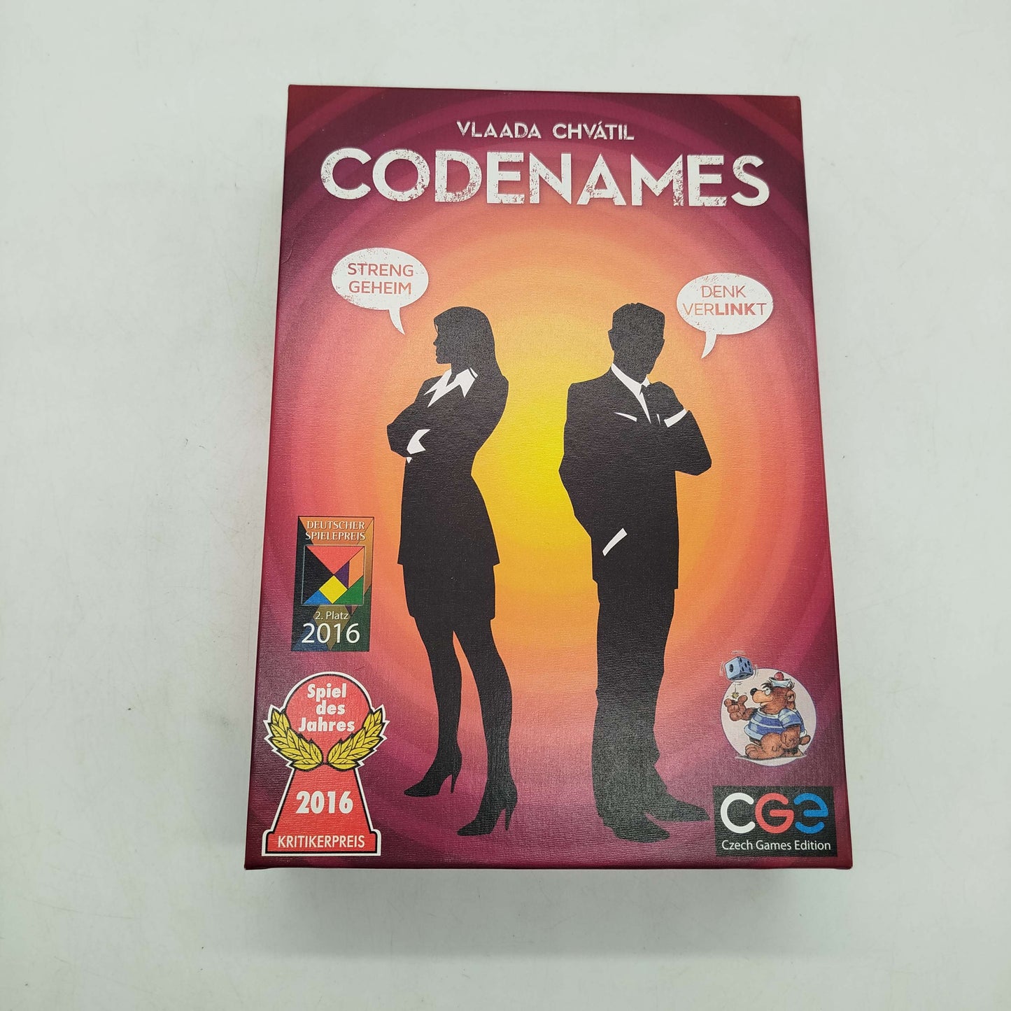 Czech Games Edition Codenames Brettspiel, gebraucht, ab 10 Jahre 