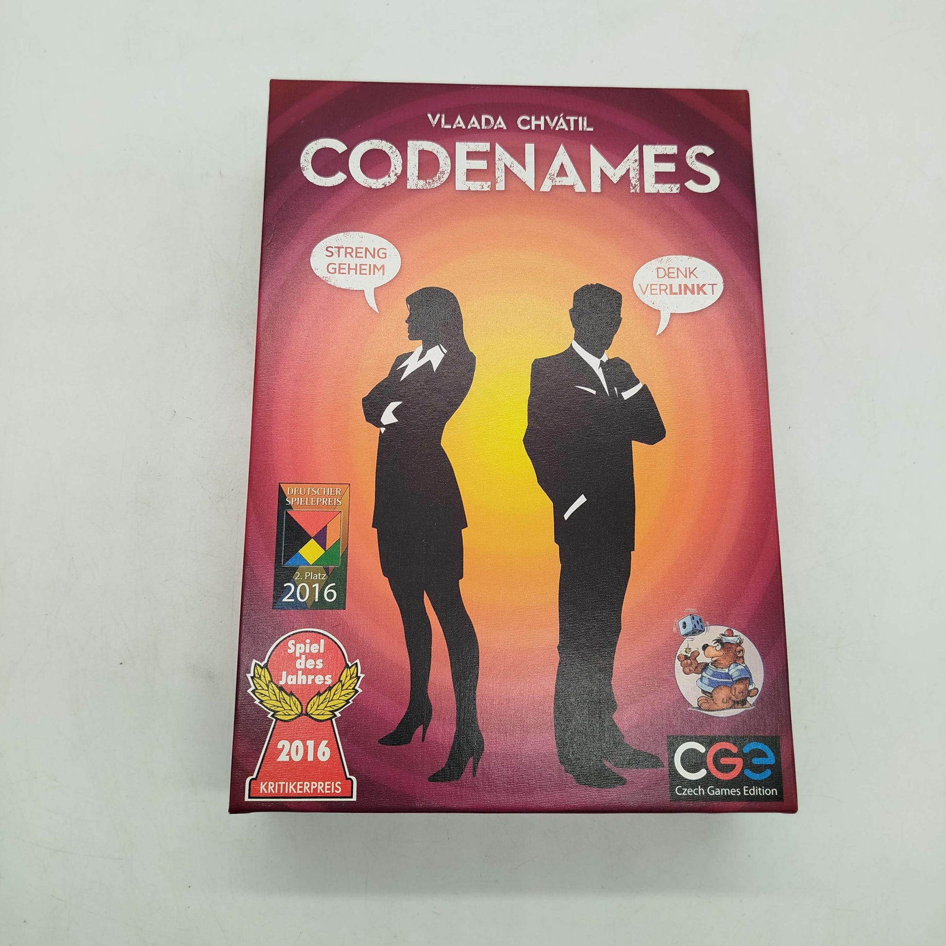 Czech Games Edition Codenames Brettspiel, gebraucht, ab 10 Jahre 