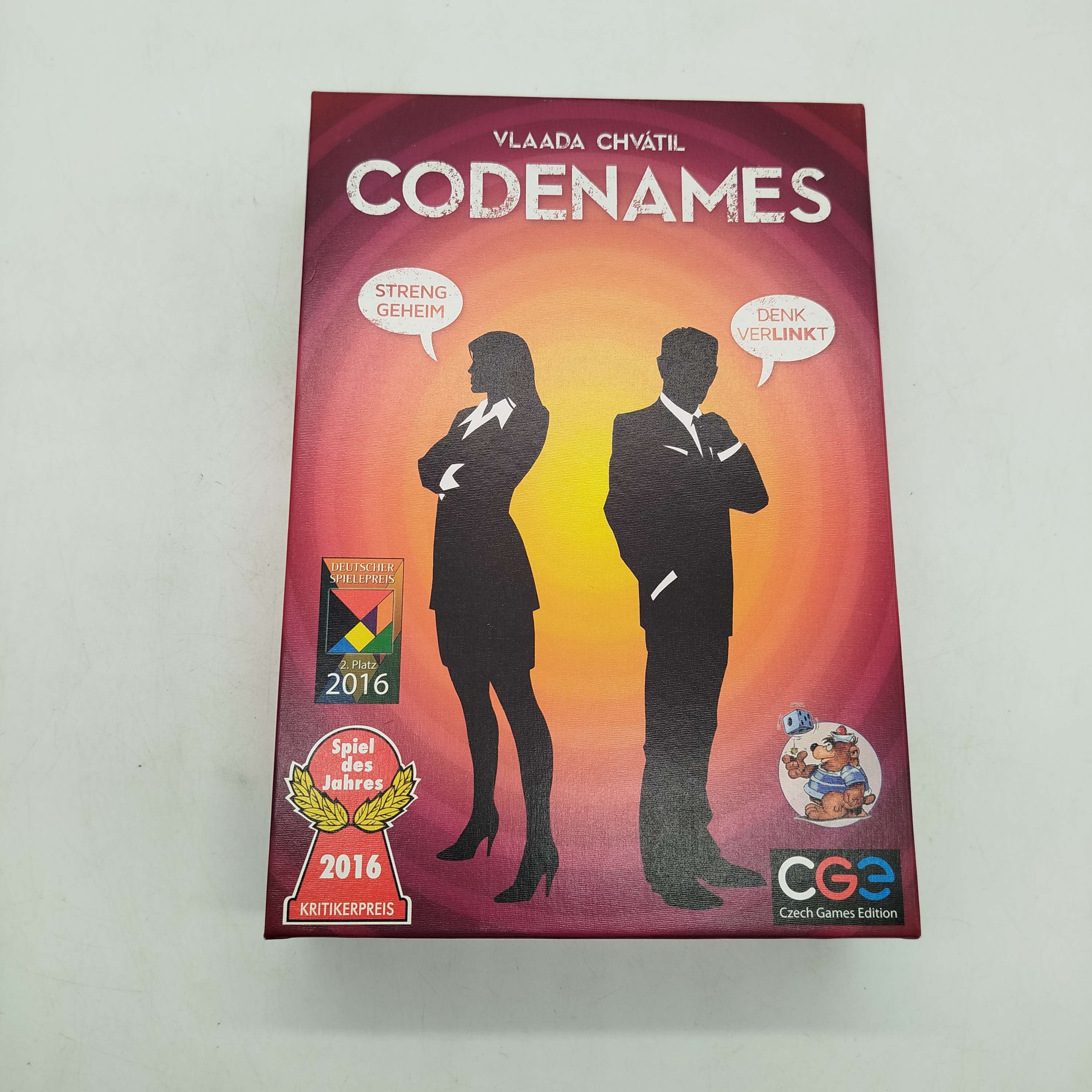 Czech Games Edition Codenames Brettspiel, gebraucht, ab 10 Jahre 