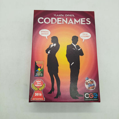 Czech Games Edition Codenames Brettspiel, gebraucht, ab 10 Jahre 