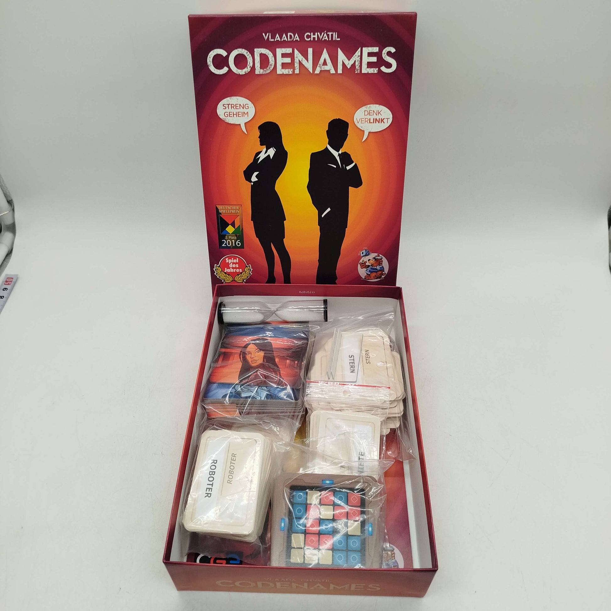Czech Games Edition Codenames Brettspiel, gebraucht, ab 10 Jahre 