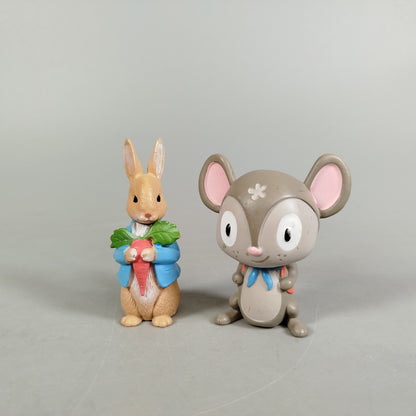 Tonies Figuren Set von 2 – Peter Hase & Maus mit Blume