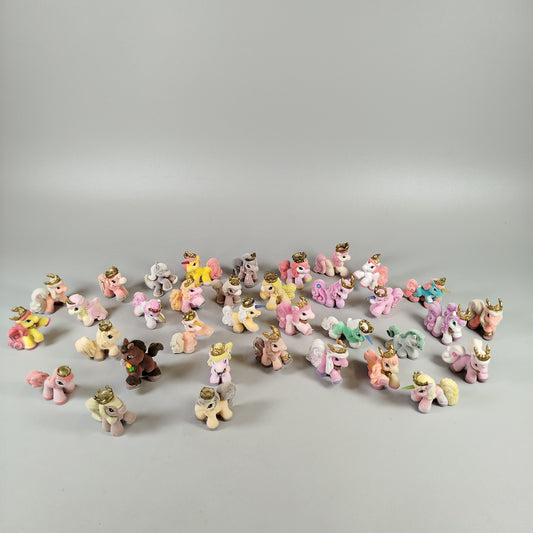 Fantasy Pony Figuren Set – Kronen, Einhörner, Flügel