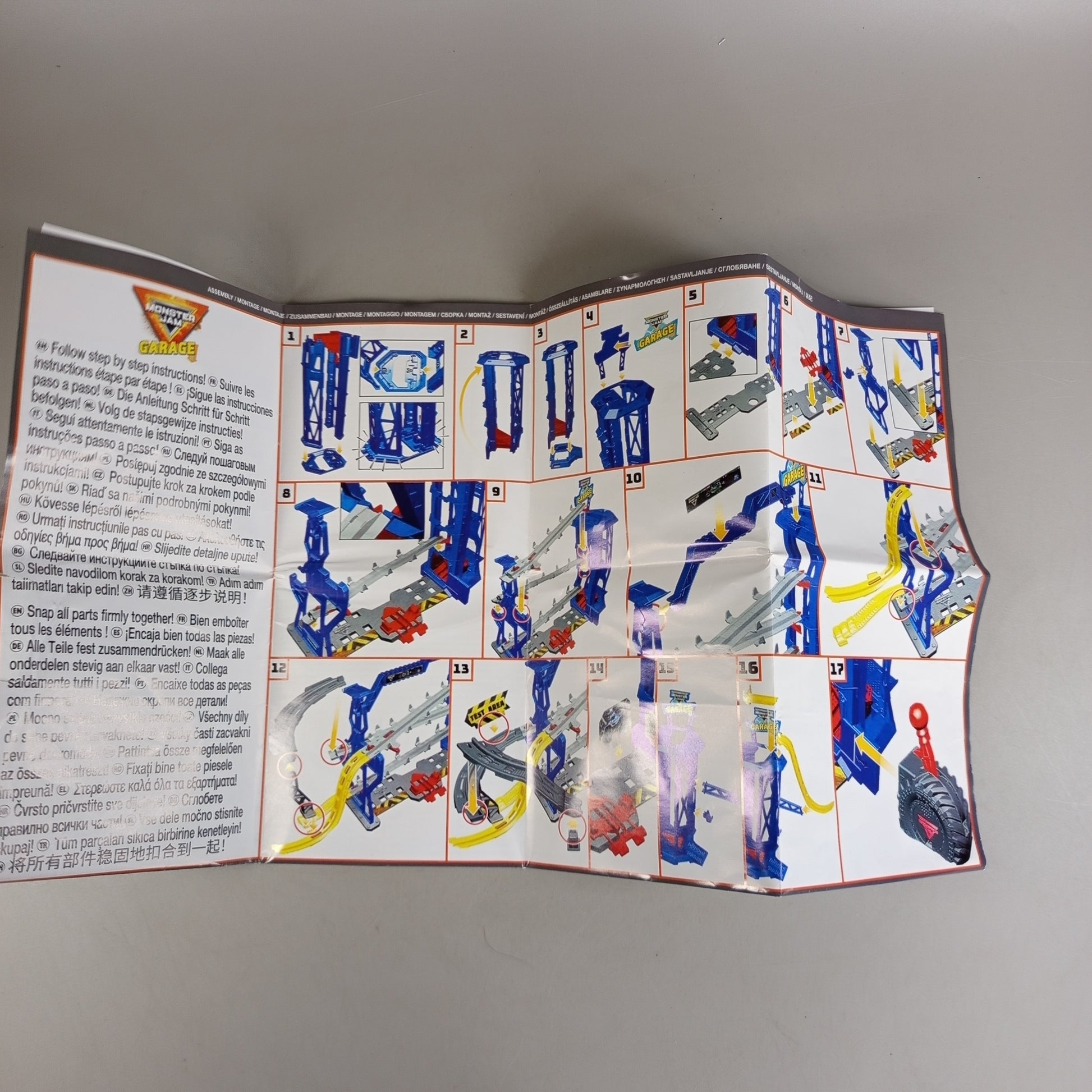 Monster Jam Garage 🚙💨 Spielset, gebraucht, ab 6 7 8 Jahre | ✅ geprüft 