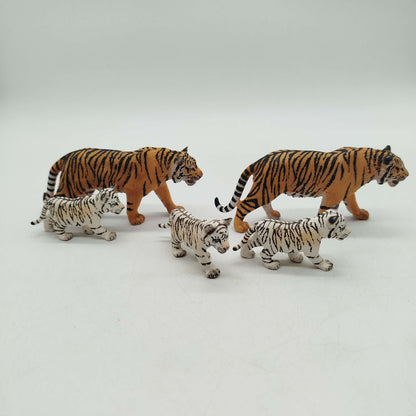 Schleich Bundle 7 Tiger Löwe Gepard, gebraucht, ab 3 4 5 Jahre | ✅ geprüft 