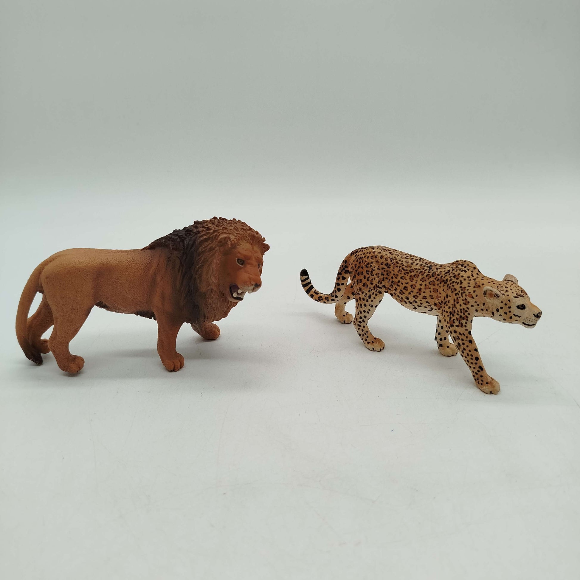 Schleich Bundle 7 Tiger Löwe Gepard, gebraucht, ab 3 4 5 Jahre | ✅ geprüft 