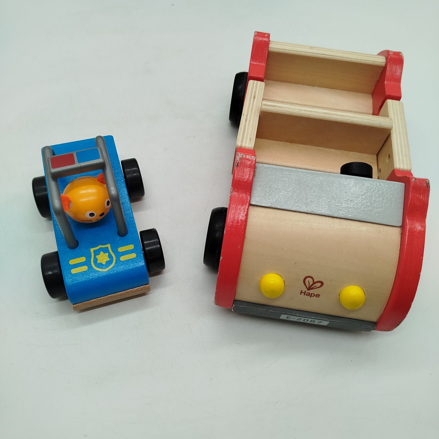 Holz Familienauto E3475 Holzfahrzeug