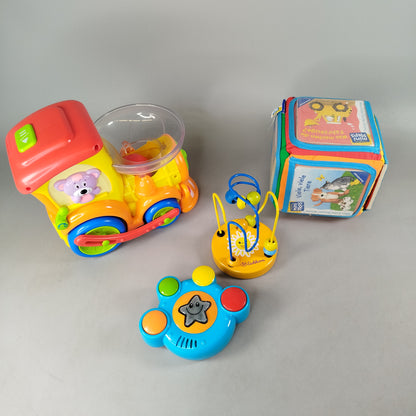 Ravensburger Bundle Set von 4 Würfel & Zug Baby Spielzeug