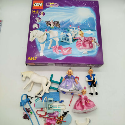 LEGO Belville 5842 Schlitten Set, gebraucht, ab 6 7 8 Jahre | ✅ geprüft 