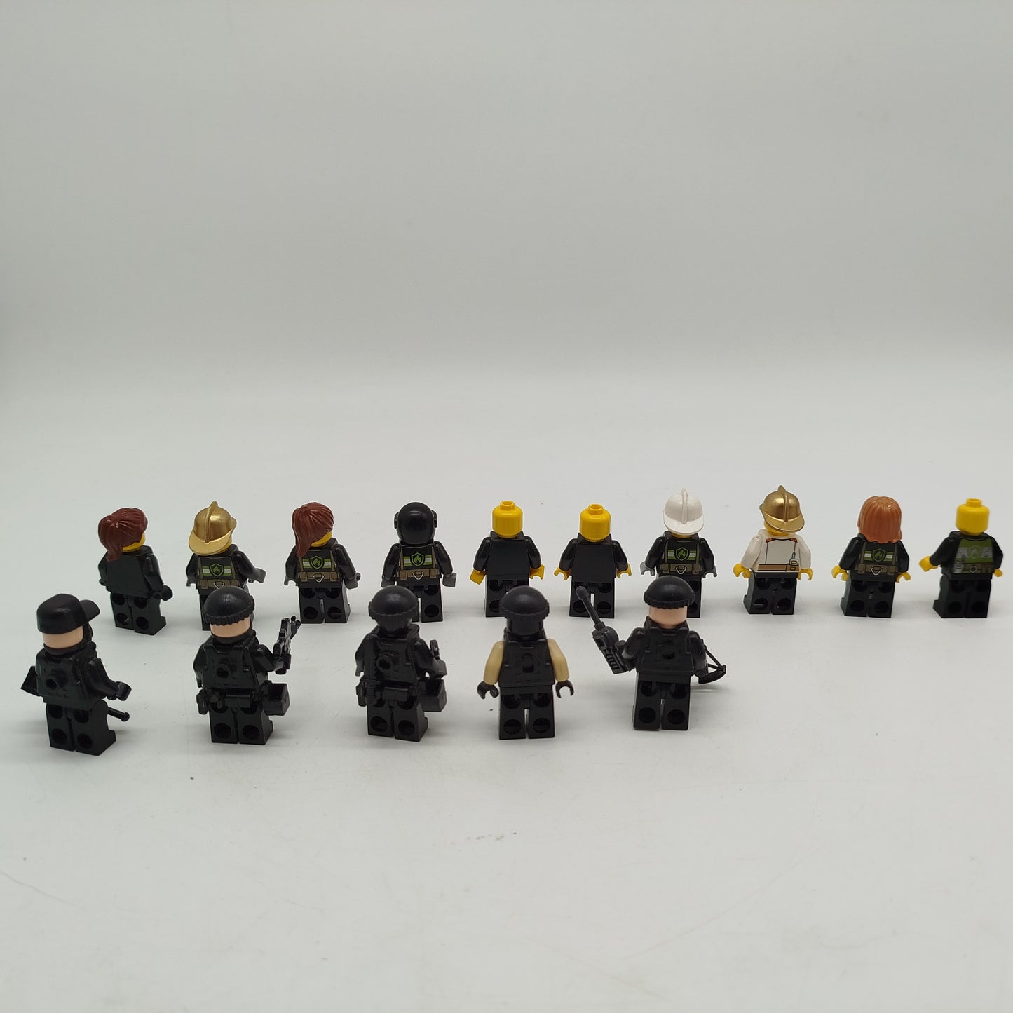 LEGO Minifiguren Set – 10 Feuerwehr & 5 Spezialeinheiten