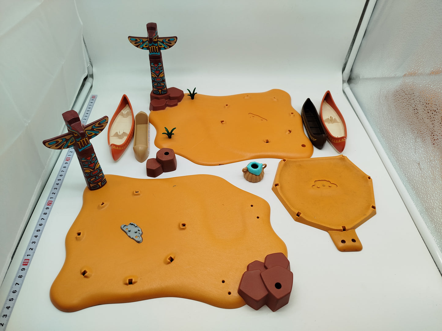 Vintage Playmobil Set im indigenen Stil – Figuren & Zubehör 