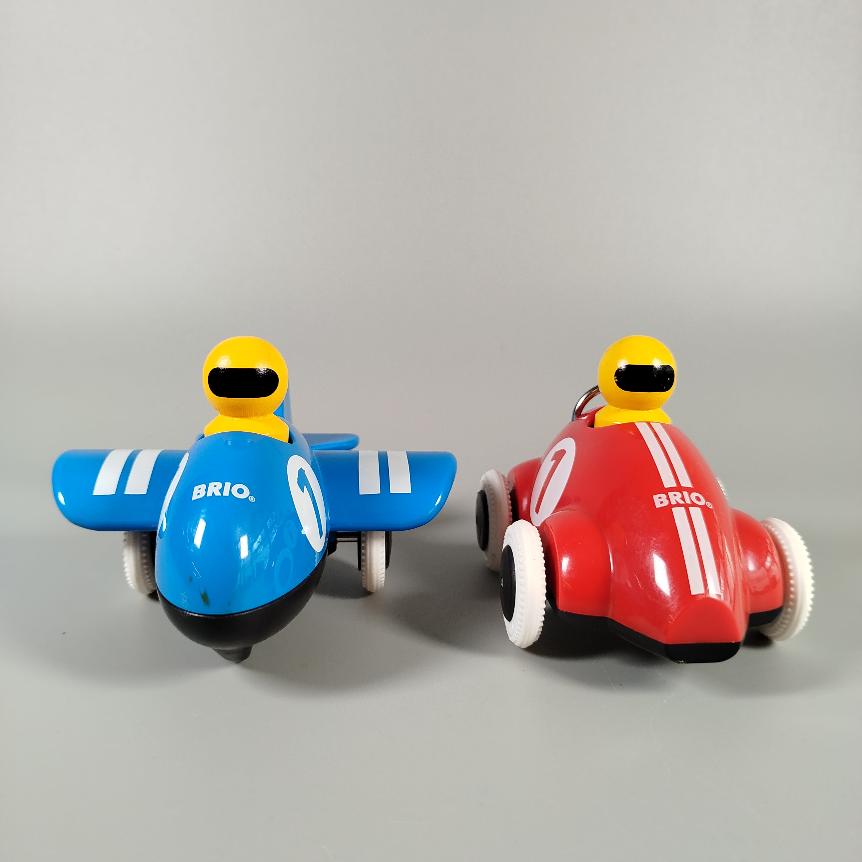 BRIO Rennfahrzeuge Set - Blau & Rot