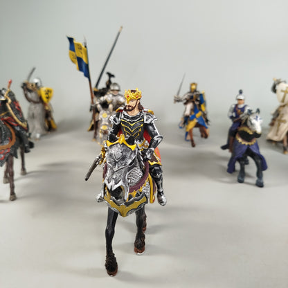 Schleich Bundle Ritter 10x Ritterfiguren & Pferde ab 3 4 5 Jahre | ✅ geprüft 