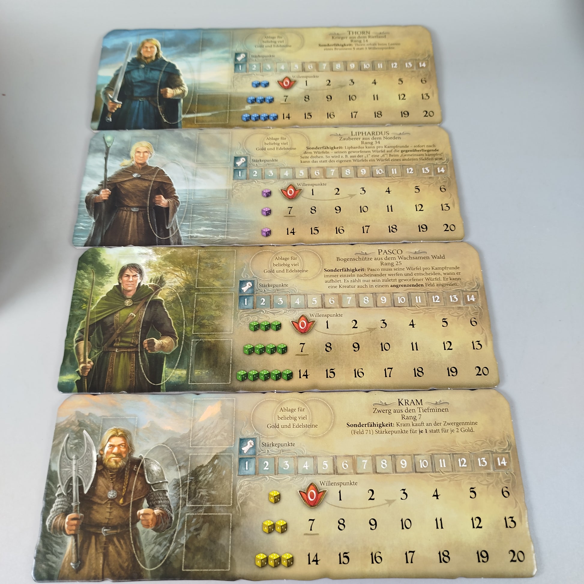 Kosmos Brettspiel – Die Legenden von Andor, OVP