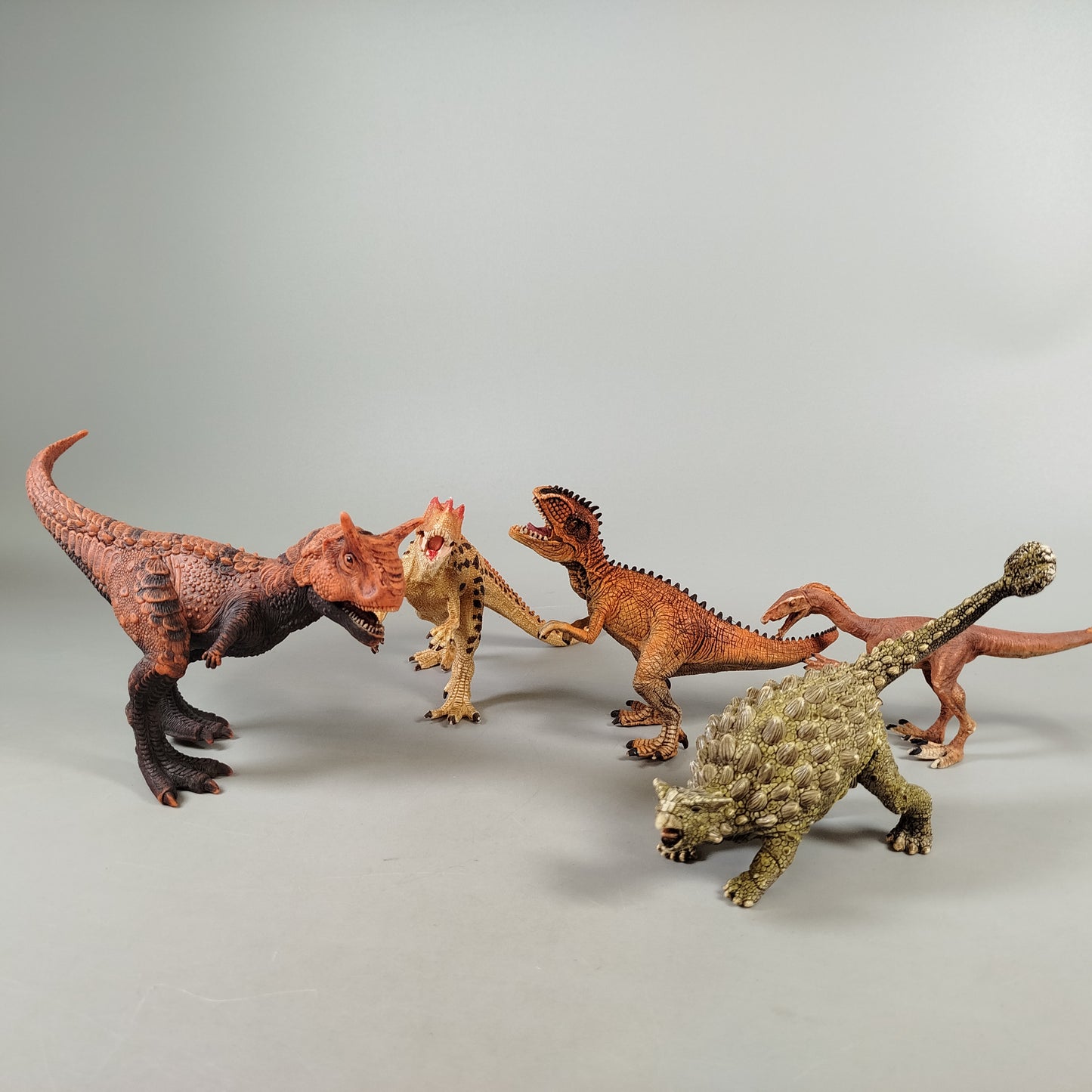 Schleich Dinosaurier Set von 5 Figuren – Urzeit Dinos, sehr gut