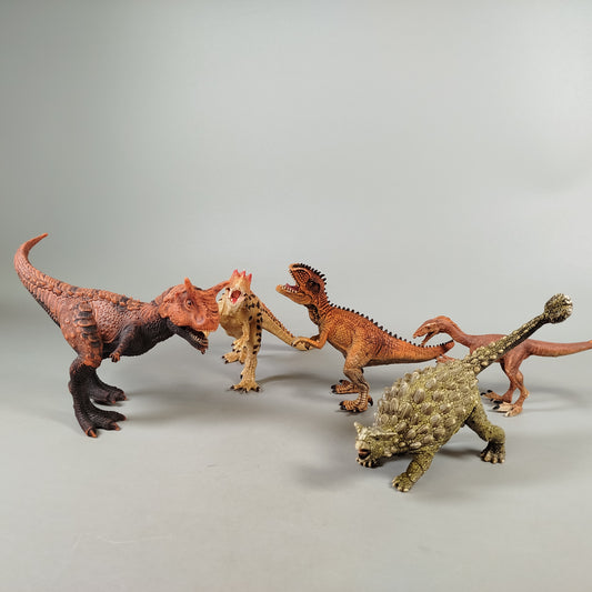 Schleich Dinosaurier Set von 5 Figuren – Urzeit Dinos, sehr gut