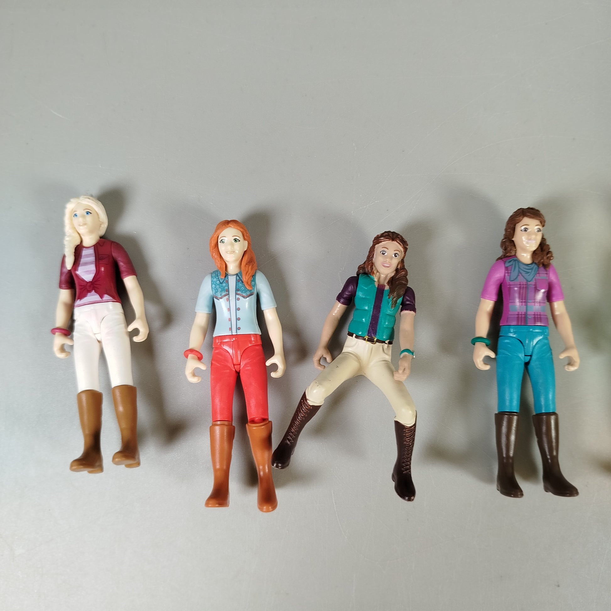 Schleich Bauernhof Figuren Set von 6, sehr guter Zustand