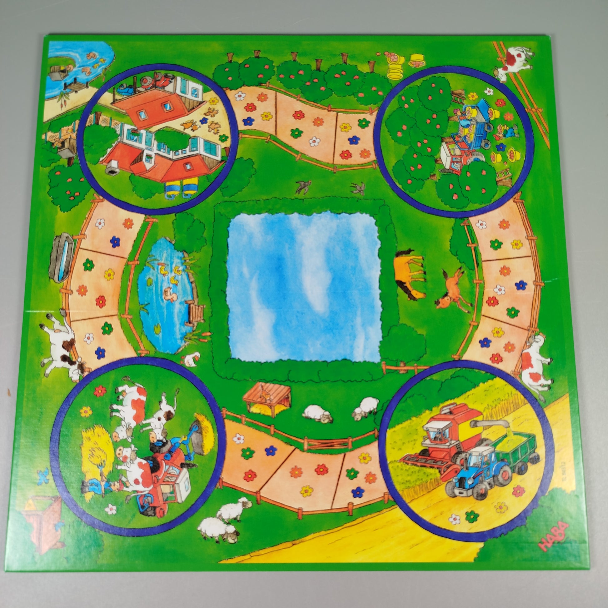 HABA Mein erster Spieleschatz – Brettspiel-Set für Kinder