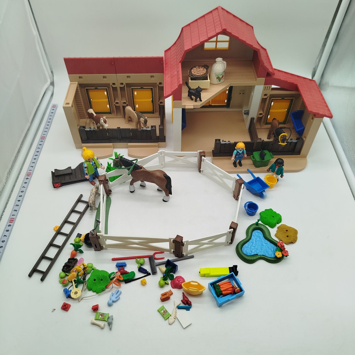 Playmobil Ponyhof 6927 Spielset, gebraucht, ab 6 7 8 Jahre | ✅ geprüft 