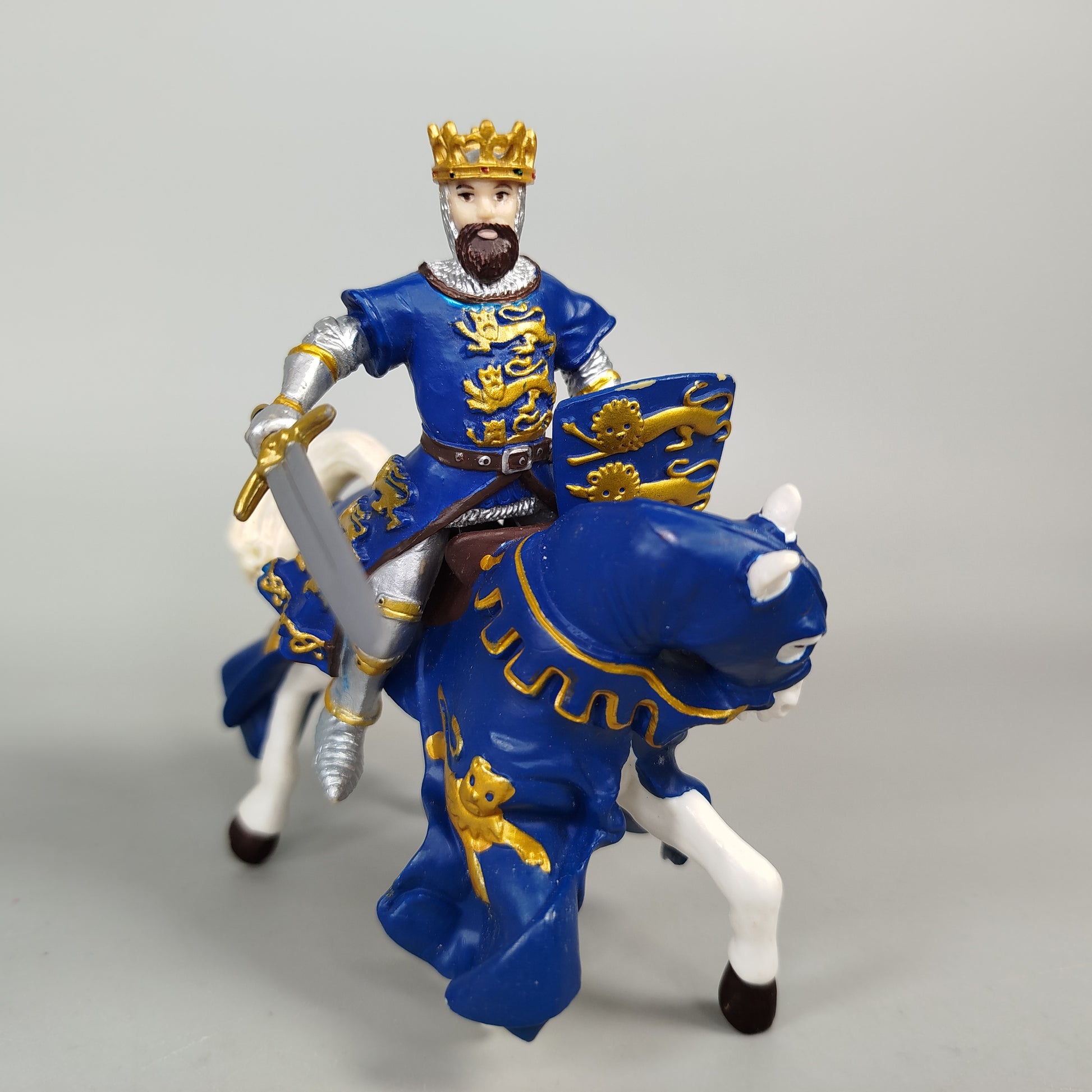 Papo Ritterfiguren Set von 3 – Mittelalterliche Ritter zu Pferd