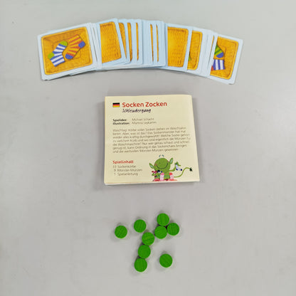 HABA, Ravensburger, Schmidt Spiele Brettspiel-Bundle: Socks'n'Zocken & Unsere Welt & Geistertreppe