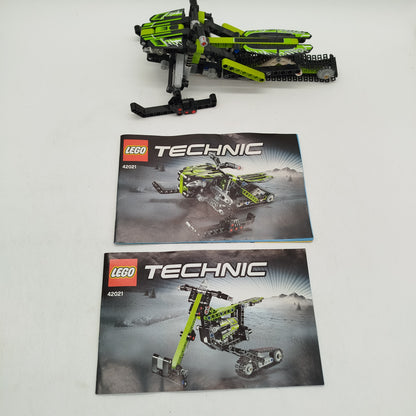 LEGO Bundle Technic 42002 42021 Set von 2 Luftkissenboot & Schneemobil, ab 6 Jahre 