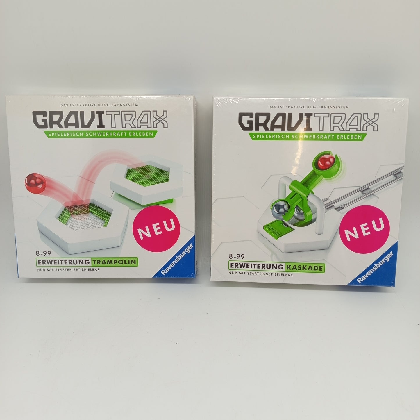 Ravensburger GraviTrax Erweiterung – Trampolin & Kaskade, OVP, neu
