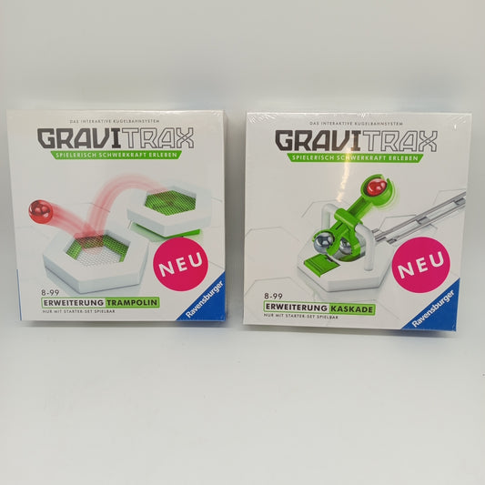 Ravensburger GraviTrax Erweiterung – Trampolin & Kaskade, OVP, neu