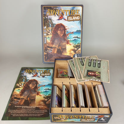 Pegasus Adventure Island 51843G Spiel, gebraucht, ab 10 Jahre 
