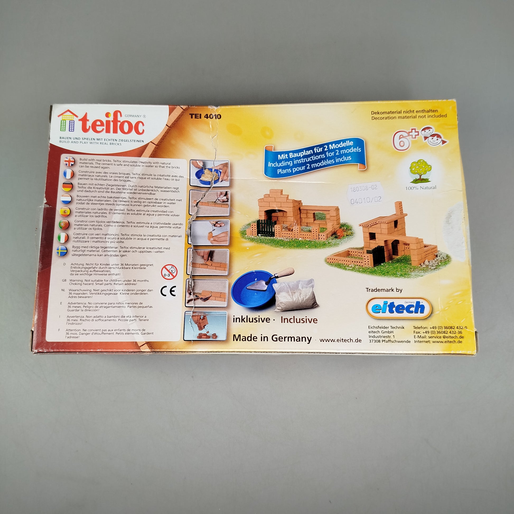 Teifoc Bausteinset 🧱✨, gebraucht, ab 6 7 8 Jahre | ✅ geprüft 