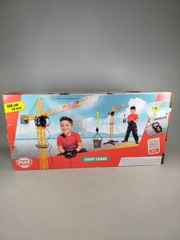 Dickie Toys Kran Spielset mit Fernsteuerung – 100 cm Höhe, OVP