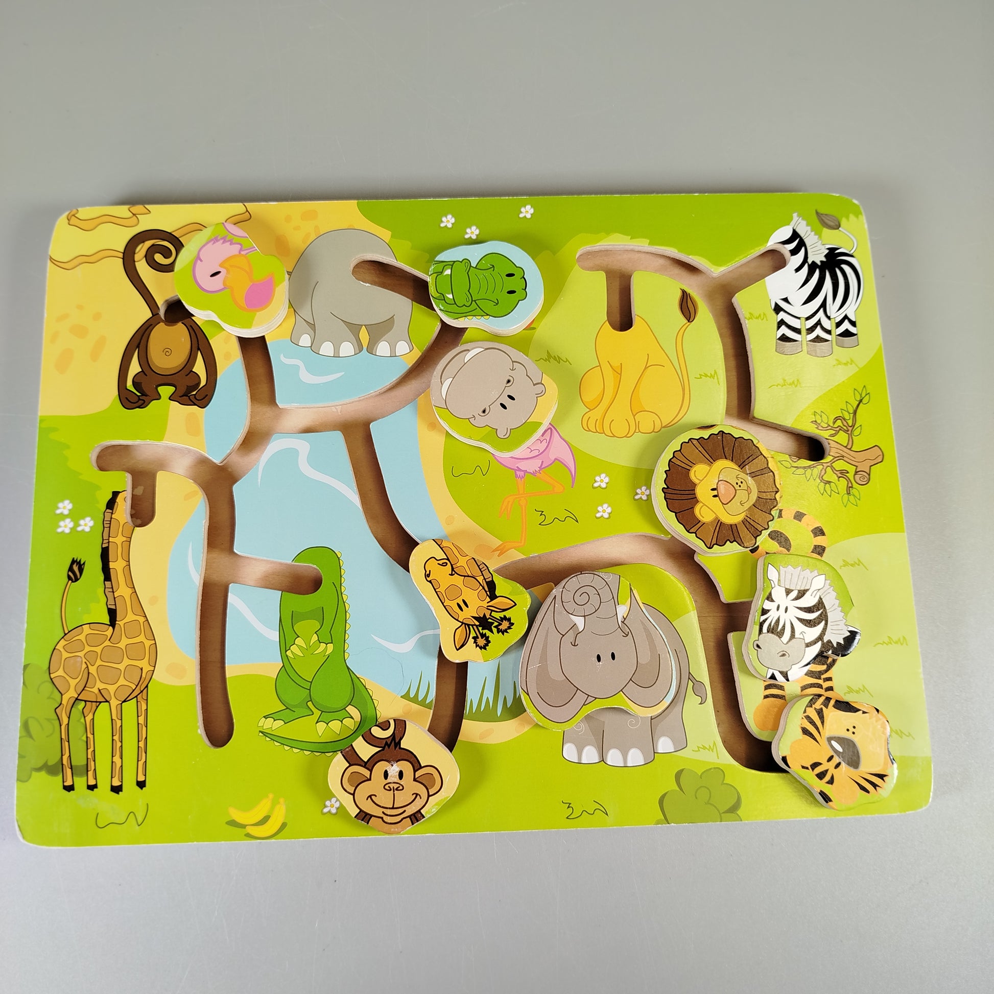  Lernspielzeug-Set aus Holz (3-teilig)