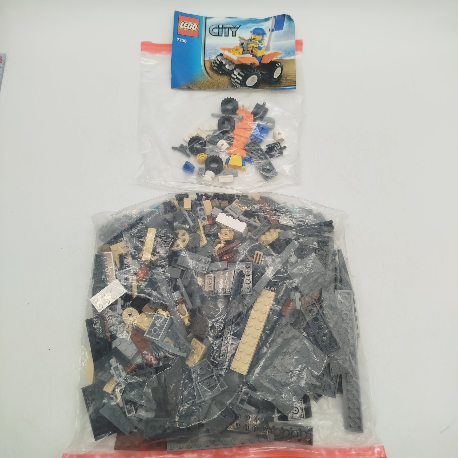 LEGO Bundle City 7736 Quad Bike & Steine, ab 6 7 8 Jahre | ✅ geprüft 
