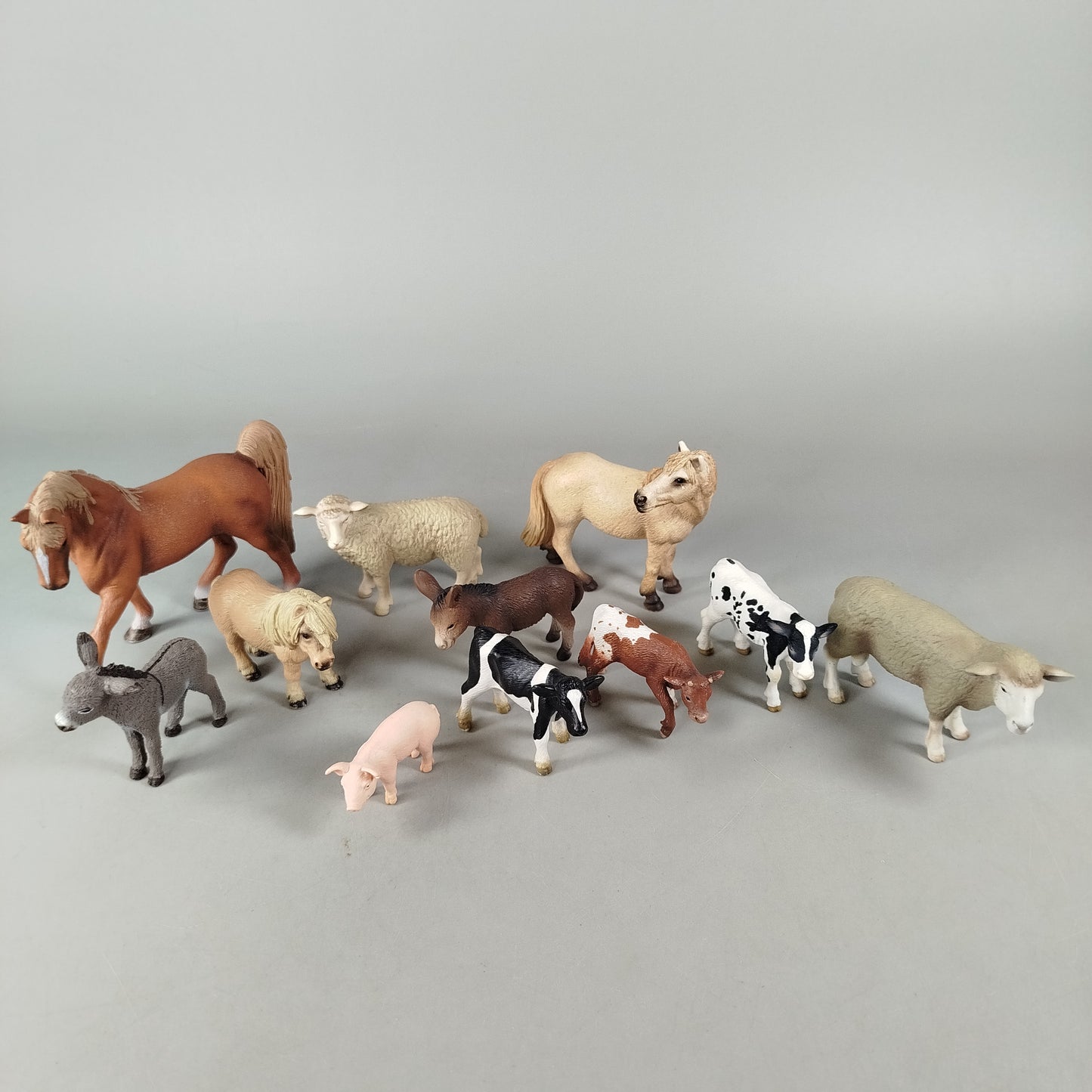 Schleich Bundle Bauernhof Set von 11 Tieren