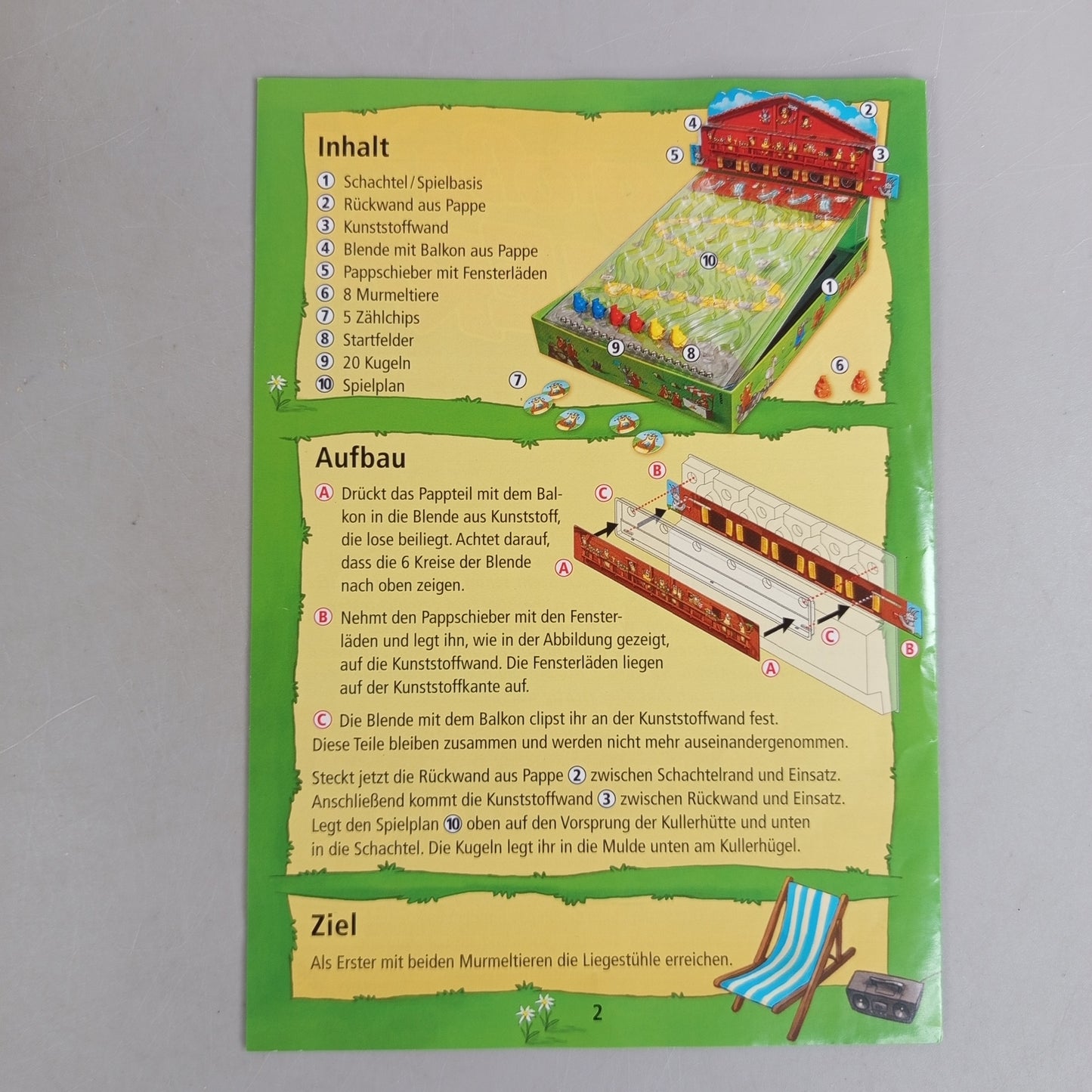 Ravensburger Brettspiel – Das große Kullern 3D-Kullerhügel