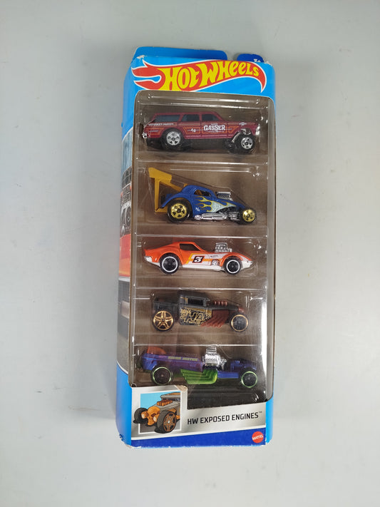 Hot Wheels Hot Wheels 5er-Pack HW Exposed Engines