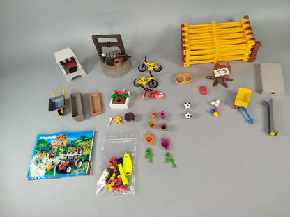 Playmobil Bauernhof 4490 mit Stall und Figuren, Tieren, Zubehör 