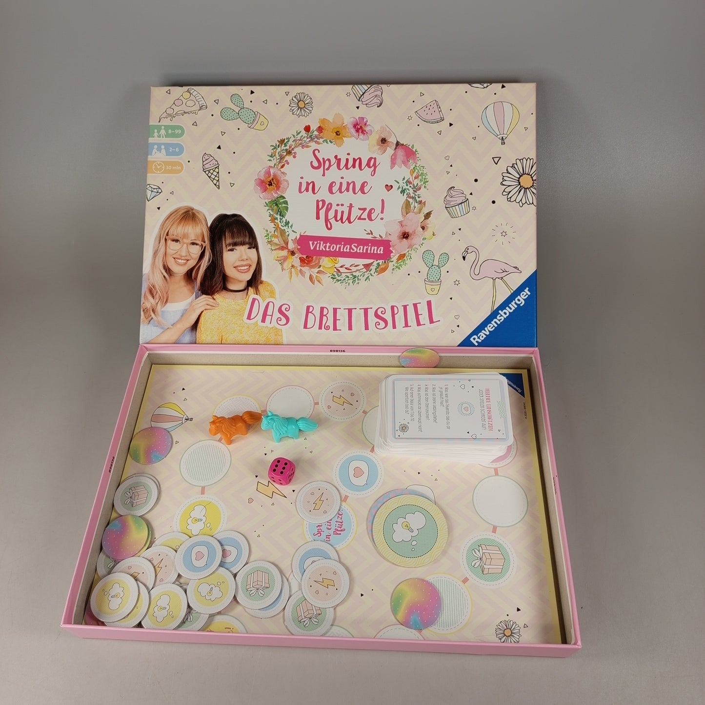 Ravensburger Spring Pfütze! Brettspiel, gebraucht, ab 6 7 8 Jahre | ✅ geprüft 