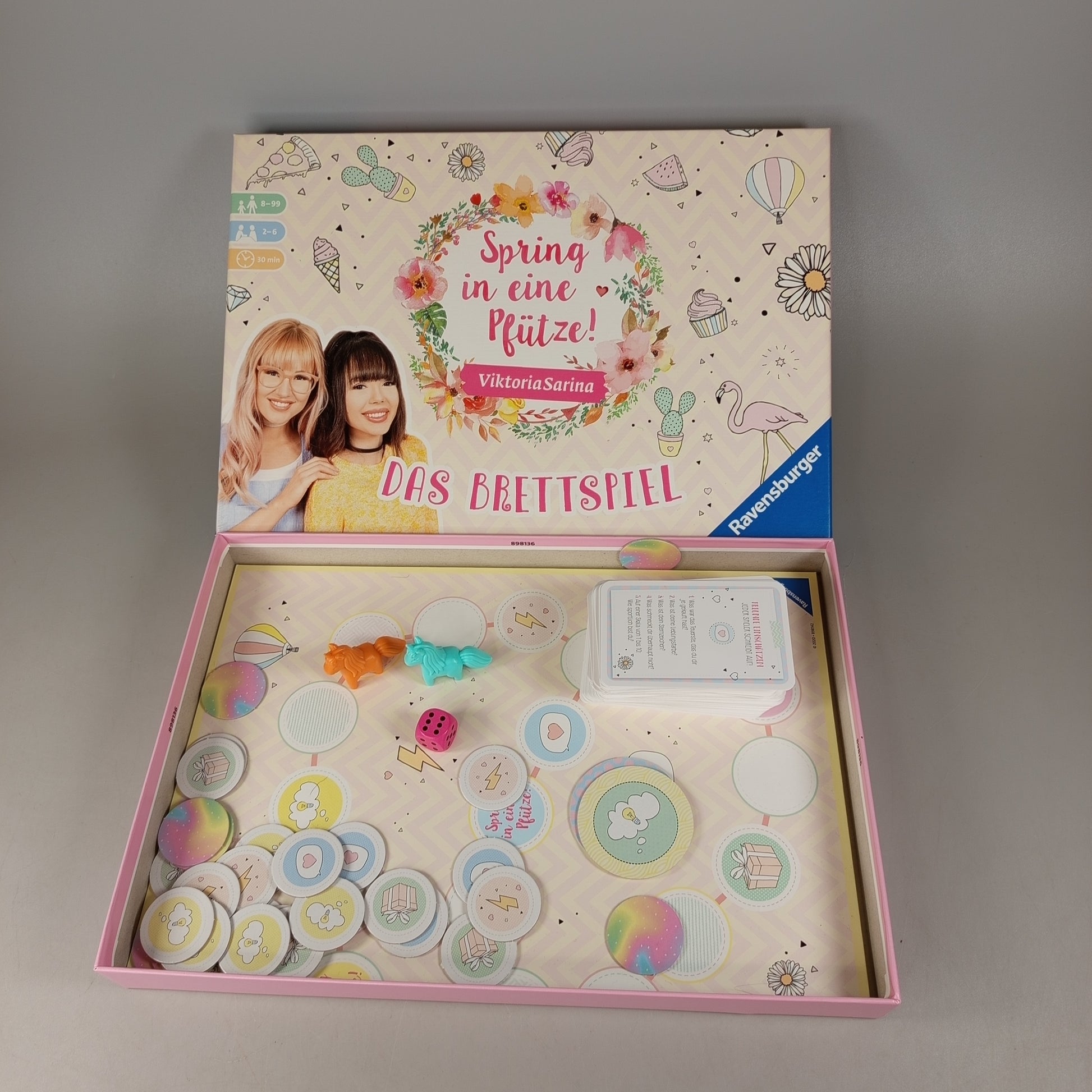 Ravensburger Spring Pfütze! Brettspiel, gebraucht, ab 6 7 8 Jahre | ✅ geprüft 