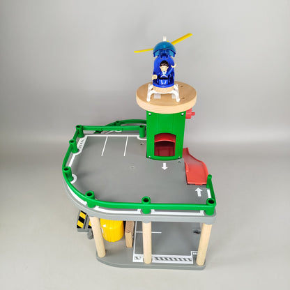 Bundle BRIO x1 Holz-Spielgarage Set