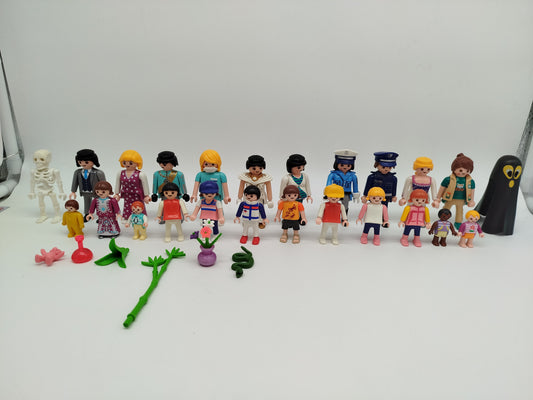 Playmobil Figuren - Set aus 24 