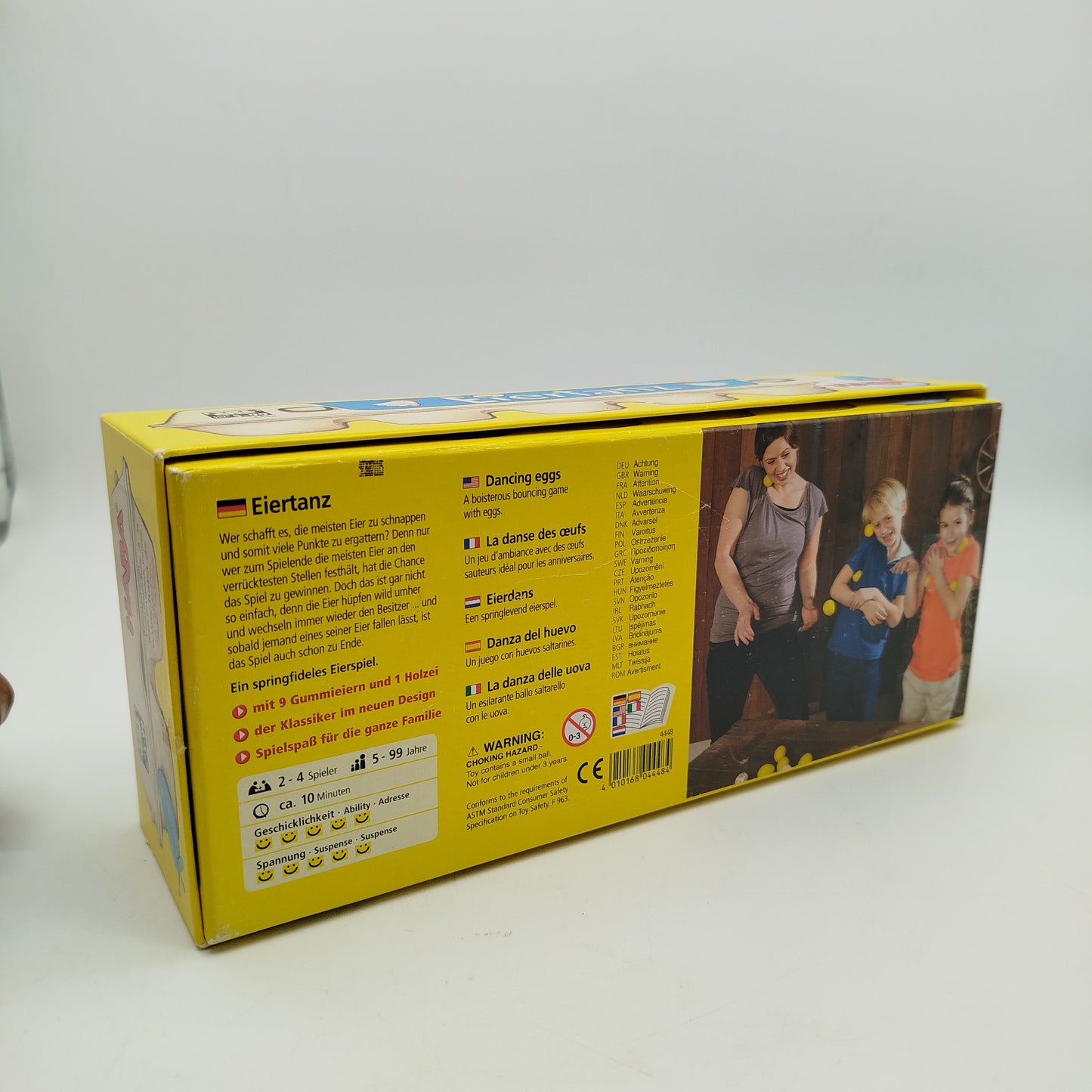 HABA Brettspiel Eiertanz – Familienspiel mit Würfeln & Eiern, neuwertig