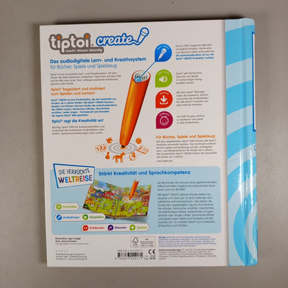 Ravensburger tiptoi Lernspiel-Set – Dein Körper & Du, Die verrückte Weltreise