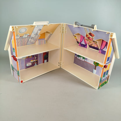Puppenhaus Spielset – faltbares Haus mit Figuren & Möbeln, gutes Set