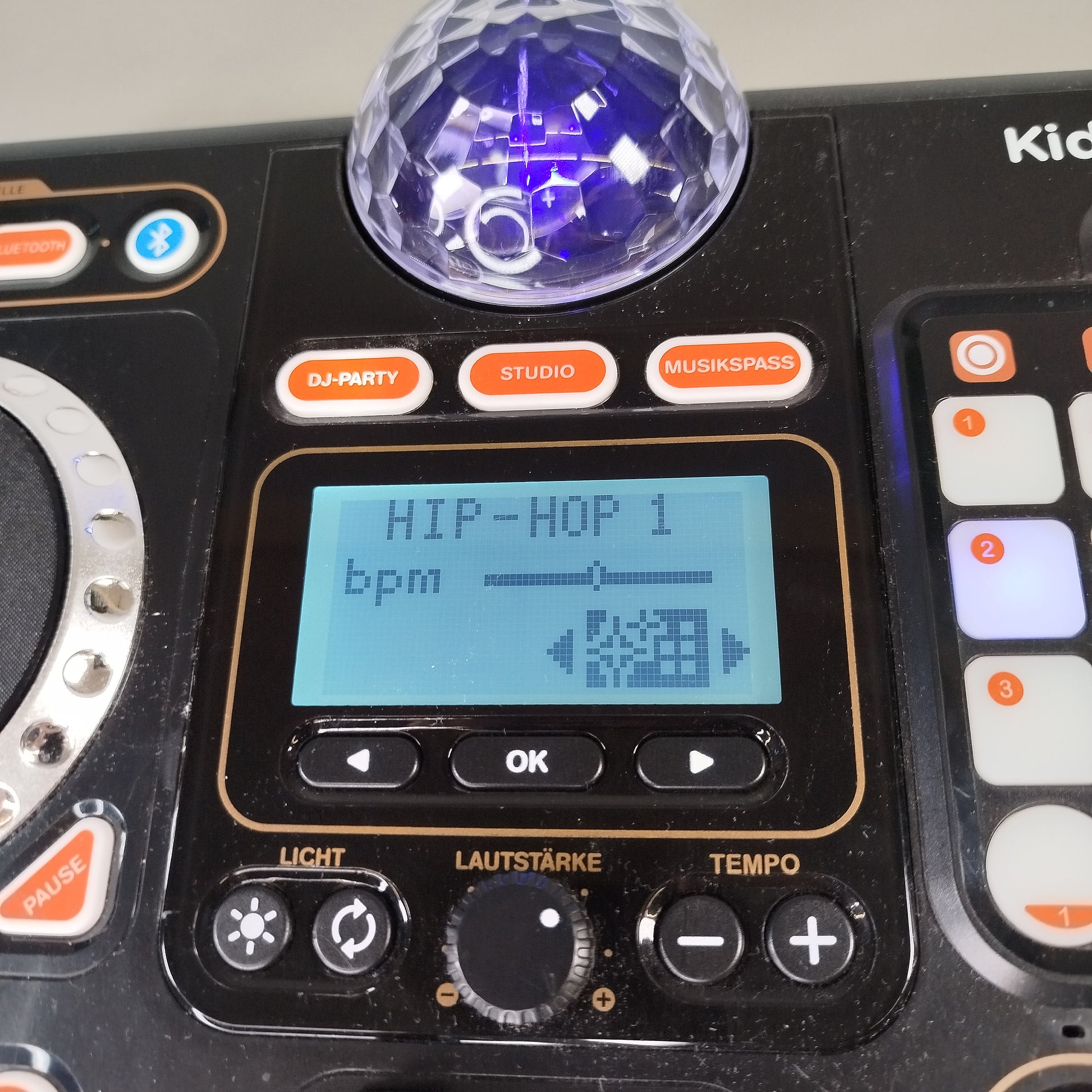 VTech Kidi DJ Mix Lernspielzeug – interaktives DJ-Set, wie neu