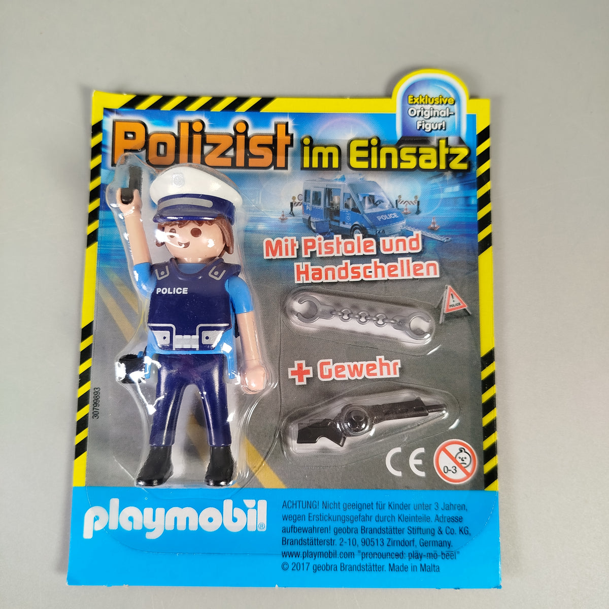 Playmobil Bundle Polizei & Einhorn & Football Set von 3 Figuren, Neu