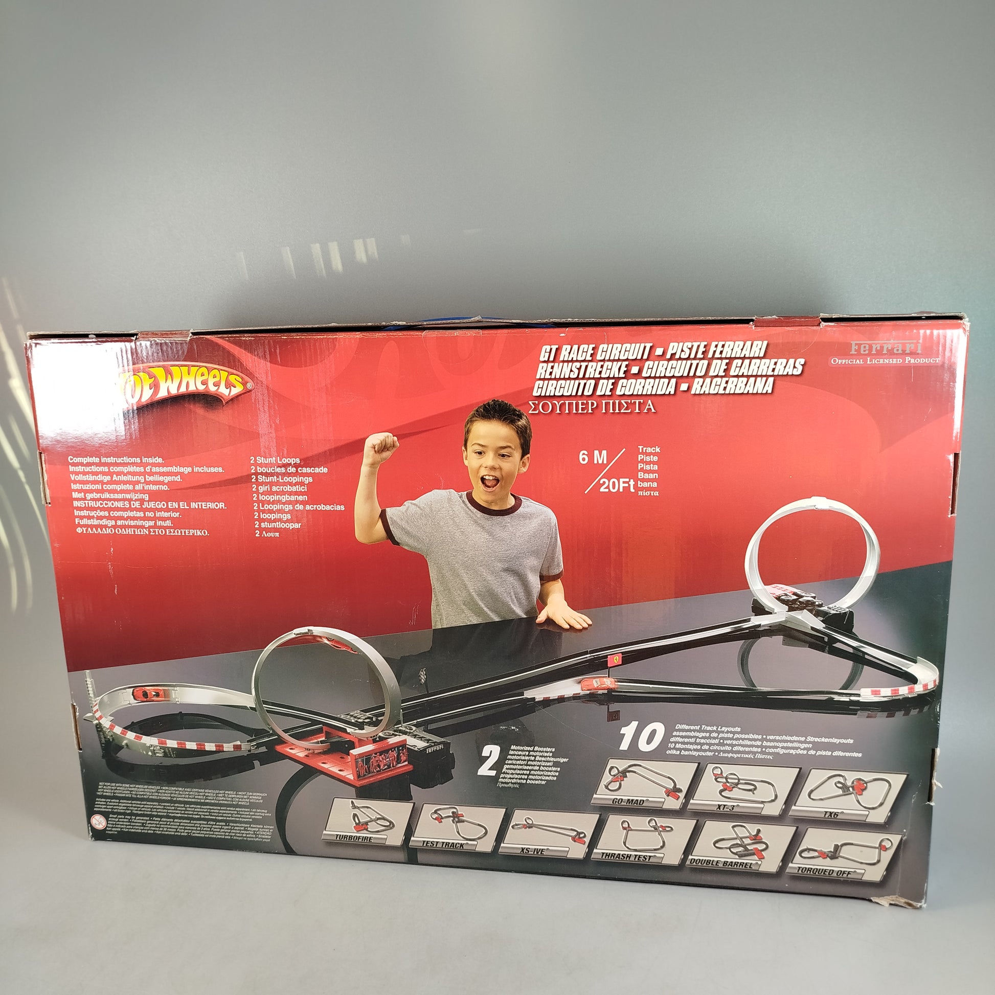 Hot Wheels GT Race Circuit Rennbahn, gebraucht, ab 6 7 8 Jahre | ✅ geprüft 