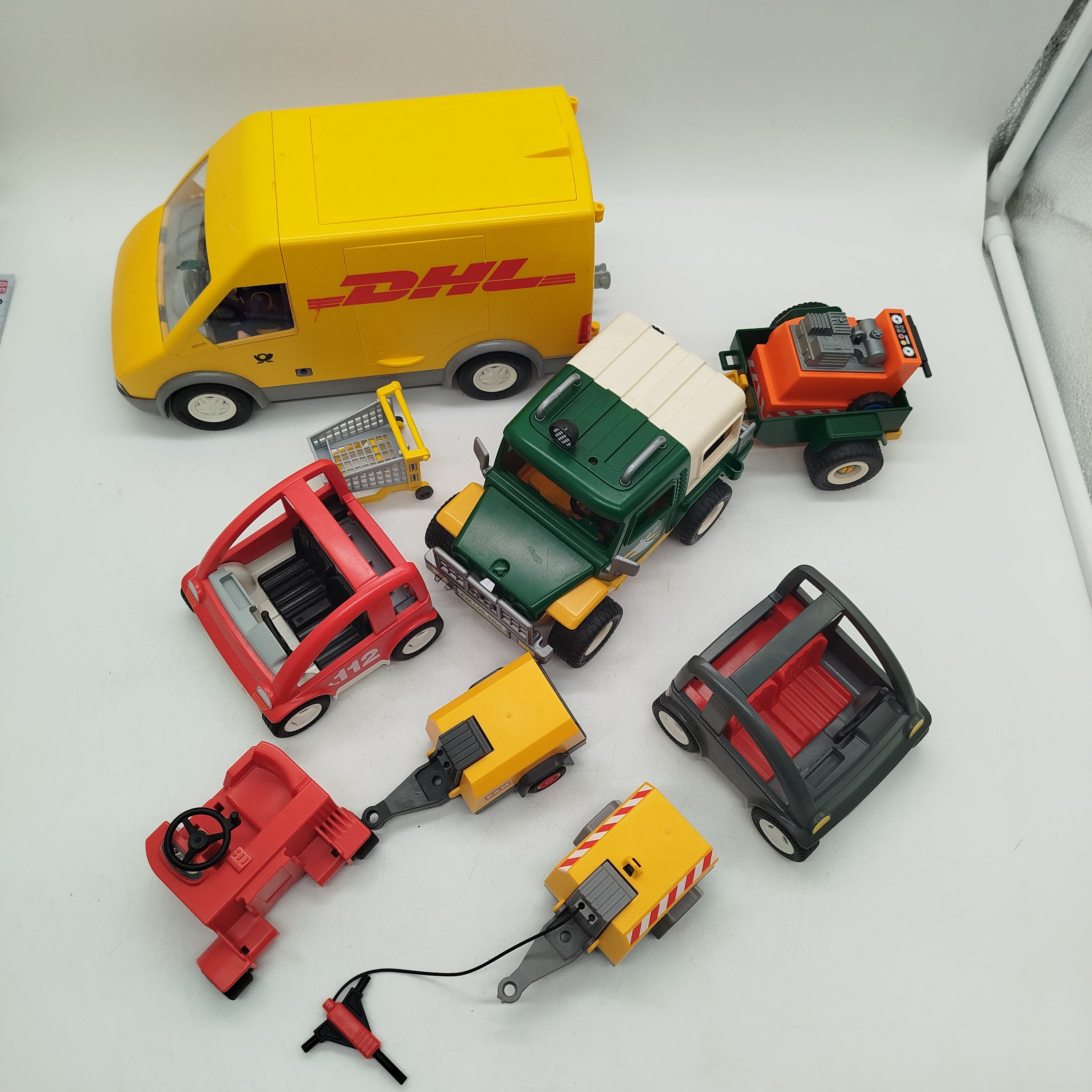 Playmobil Bundle DHL Van & Anhänger, gebraucht, ab 3 4 5 Jahre | ✅ geprüft 