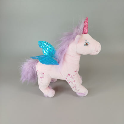 Die Spiegelburg Plüsch-Einhorn und Barbie Set
